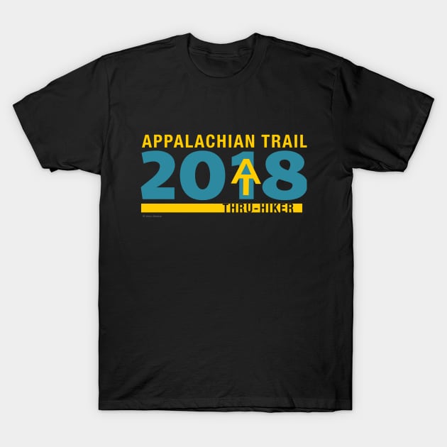 Appalachian Trail Class of 2018 T-Shirt by Joyful Rambler